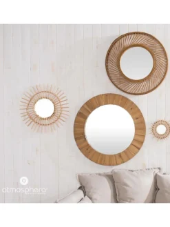 Dekospiegel in braun