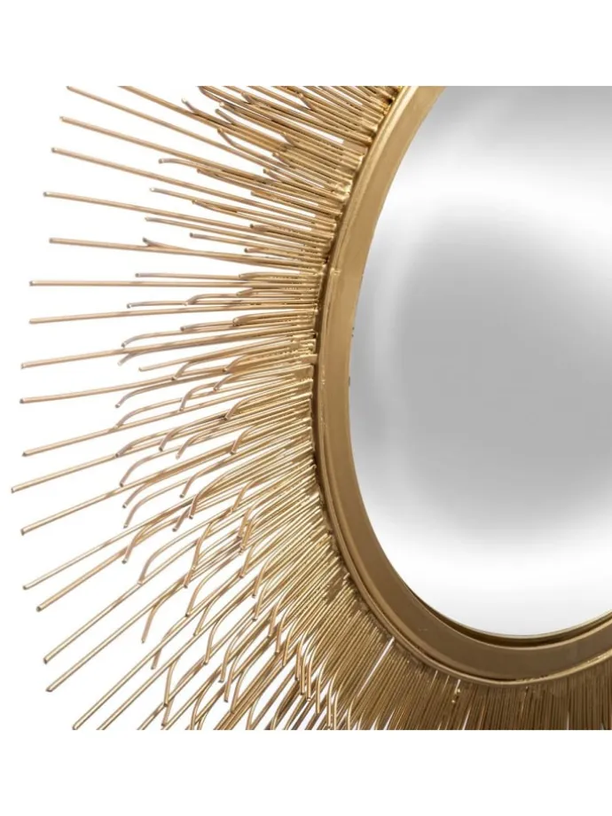 Deko-Spiegel in golden