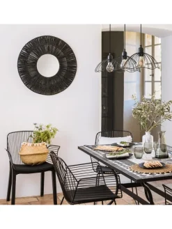 Dekospiegel in schwarz