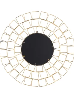 Dekospiegel LABRIT in Gold - (W) 90 x (H) 90 x (L) 3 cm