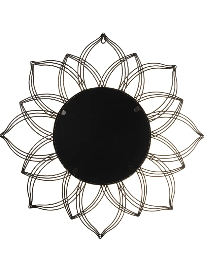 Dekospiegel MILLY in Gold - (W) 67 x (H) 67 x (L) 4 cm