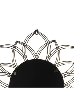 Dekospiegel MILLY in Gold - (W) 67 x (H) 67 x (L) 4 cm