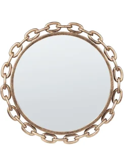 Dekospiegel YEBRA in Gold - (W) 46 x (H) 46 x (L) 4 cm