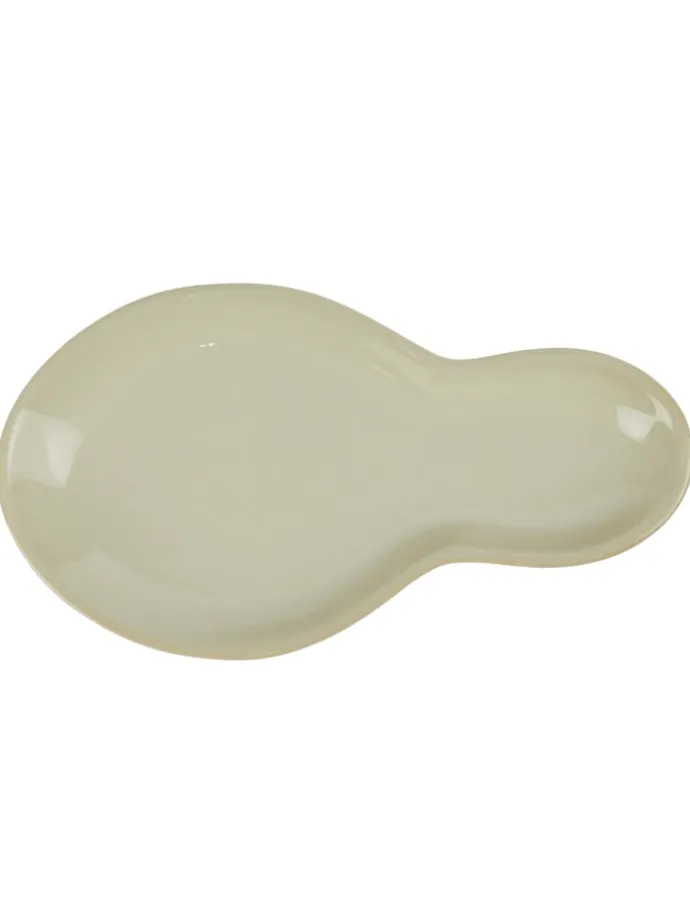 Deko-Teller ORGANICS in Creme