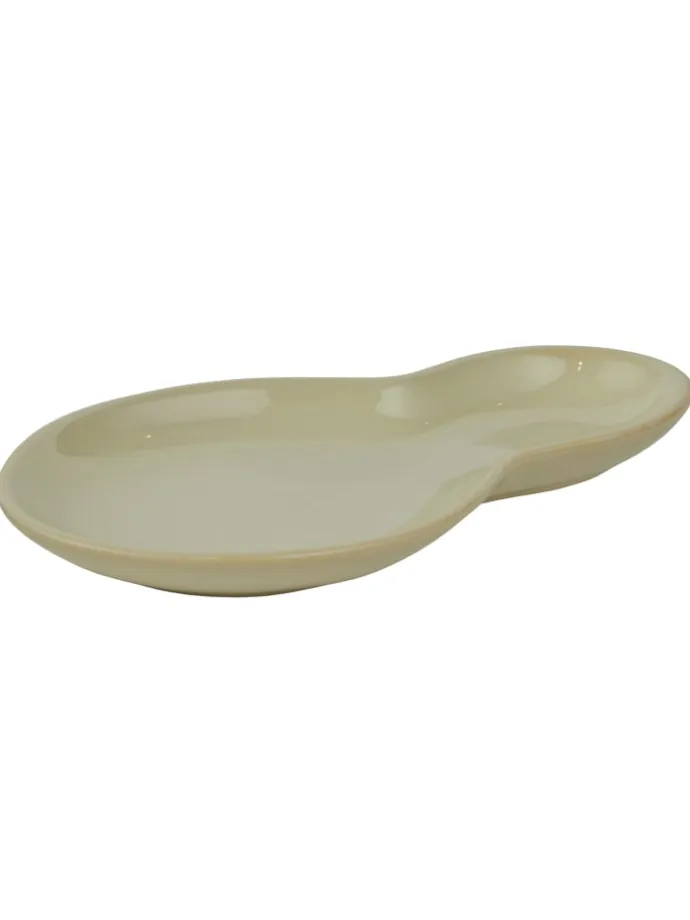 Deko-Teller ORGANICS in Creme