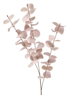Dekozweig "Eukalyptus" in Beige - (H)88 cm