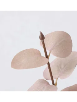 Dekozweig "Eukalyptus" in Beige - (H)88 cm