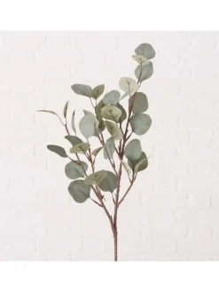 Dekozweig "Eukalyptus" in Grün - (L)69 cm
