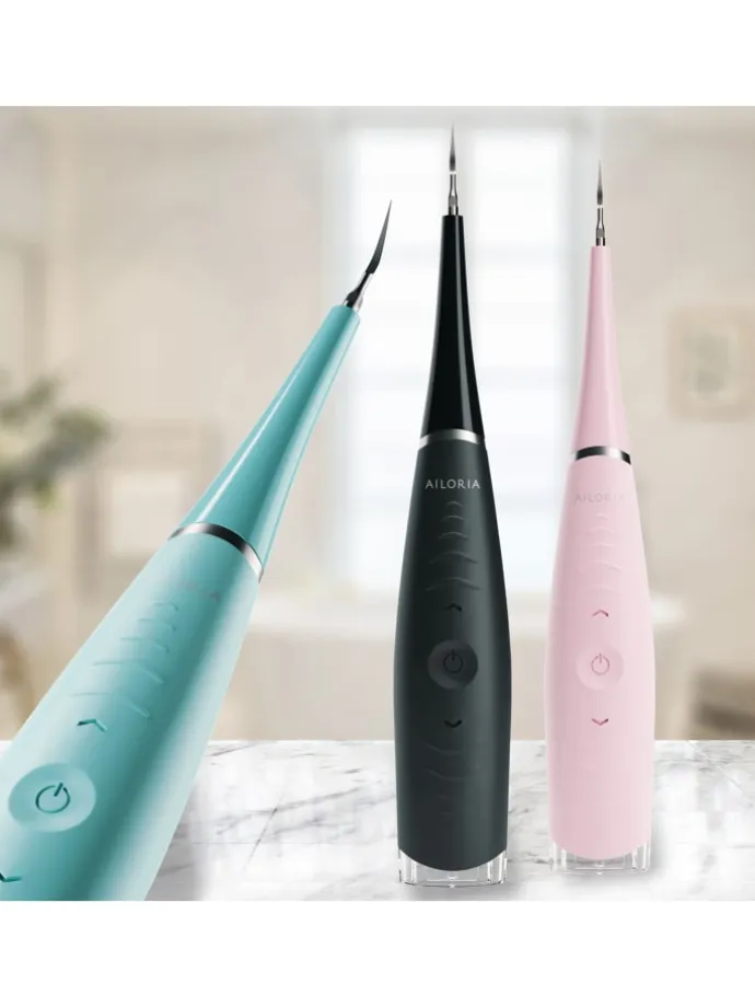 DEPLAQUED Schall-Zahnreiniger in schwarz