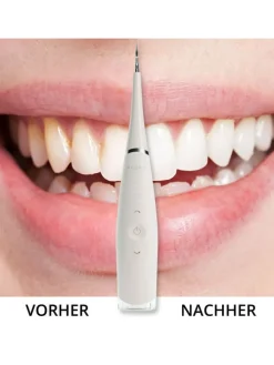 DEPLAQUED Schall-Zahnreiniger in weiß