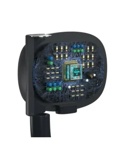 Devia Kabellose Kopfhörer Over-Ear-Kopfhörer mit Bluetooth in Dunkelblau