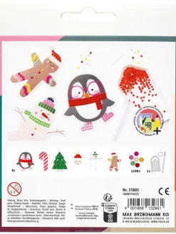 Diamond Painting Set "CHRISTMAS" in Bunt