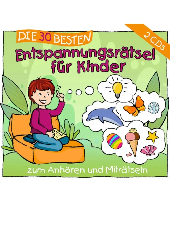 Die 30 besten Entspannungsrätsel für Kinder, 2 Audio-CD
