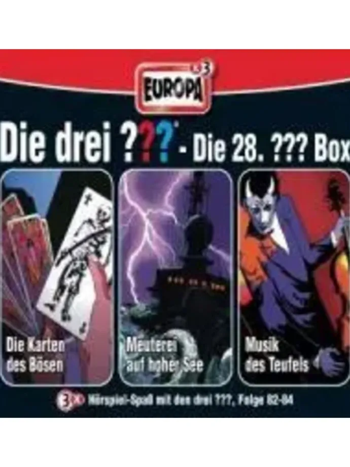 Die drei ??? Box 28. Folgen 82 - 84 (drei Fragezeichen) 3 CDs