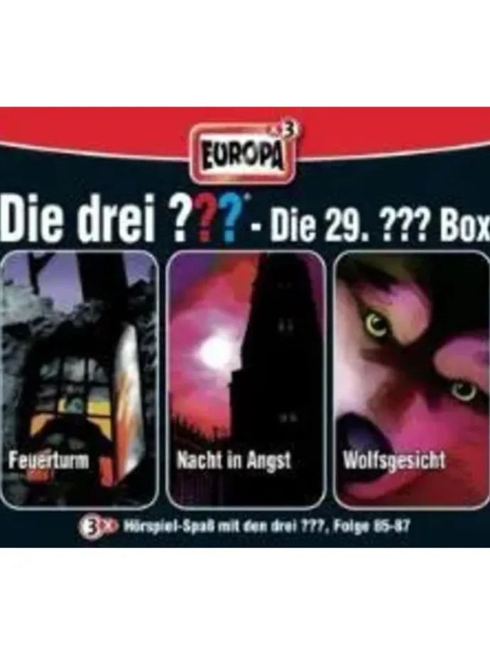 Die drei ??? Box 29. Folgen 85 - 87 (drei Fragezeichen) 3 CDs