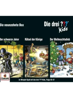 Die drei ??? Kids - 3er Box 19. Folgen 55 - 57 | Der schwarze Joker / Rätsel...