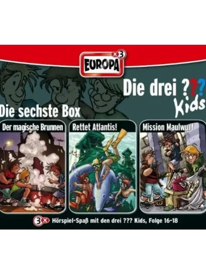 Die drei ??? Kids 3er Box 06. Folgen 16-18 (drei Fragezeichen) 3 CDs