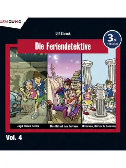 Die Feriendetektive 3-er Hörbox 04 | 1. Jagd durch Berlin; 2. Die Rätsel des...