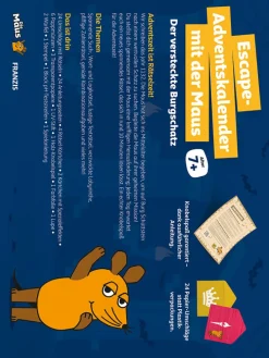 Die Maus Escape-Adventskalender mit der Maus - ab 7 Jahren