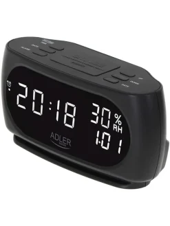 Digitale Uhr in Schwarz