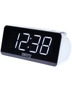 Digitaler Radiowecker in Silber