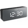 Digitaler Wecker in Schwarz