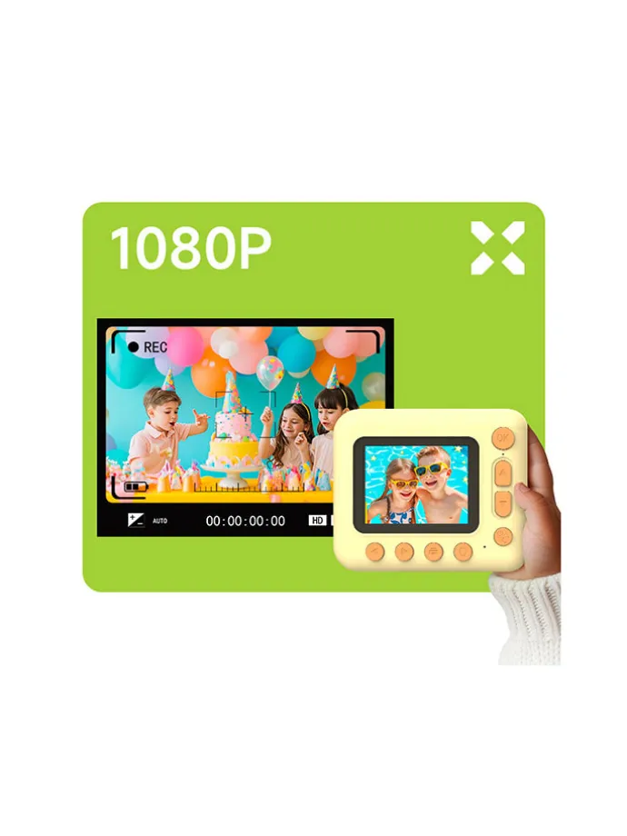 Digitalkamera mit Sofortdruck "Instakid" in Hellblau - ab 6 Jahren