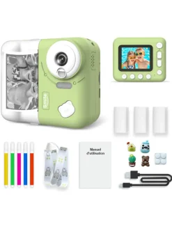 Digitalkamera mit Sofortdruck "Instakid" in Grün - ab 6 Jahren