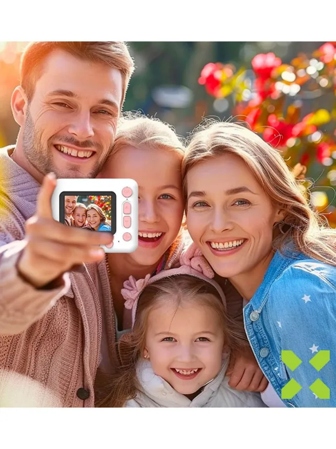 Digitalkamera mit Sofortdruck "Instakid" in Grün - ab 6 Jahren