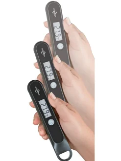 Digital-Thermometer "Shake" in Schwarz