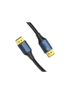 DisplayPort 1.4 Kabel 5m, 8K 60Hz/ 4K 120Hz (blau)