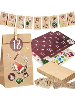 DIY-Adventskalendertüten