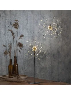 3D-LED-Hängestern "Firework" in Warmweiß - Ø 26 cm