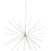 3D-LED-Hängestern "Firework" in Silber - (H)45 cm