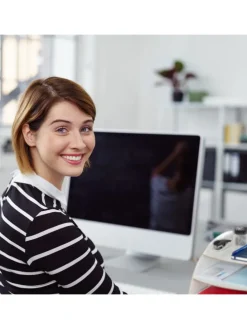 Dokumentenablage in Dunkelbraun - (B)25,5 x (H)27 x (T)34,5 cm