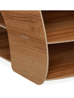 Dokumentenablage in Dunkelbraun - (B)25,5 x (H)27 x (T)34,5 cm