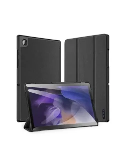 Domo Hartschale mit Smart Sleep und integrierter Standfunktion in Schwarz