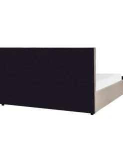 Doppelbett AMIENS in Beige - (W) 191 x (H) 109 x (L) 217 cm