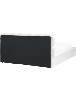 Doppelbett BASTON in Weiß - (W) 192 x (H) 94 x (L) 227 cm