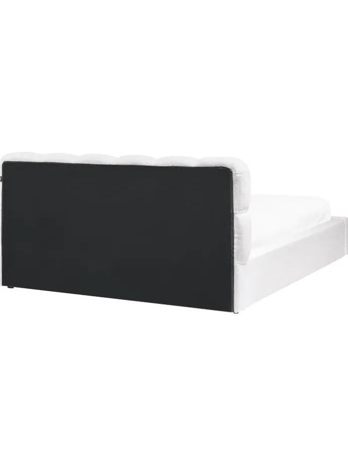 Doppelbett BASTON in Weiß - (W) 192 x (H) 94 x (L) 227 cm