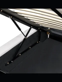 Doppelbett BASTON in Weiß - (W) 192 x (H) 94 x (L) 227 cm