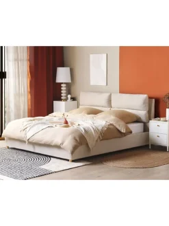 Doppelbett BATILLY in Beige - (W) 194 x (H) 105 x (L) 224 cm