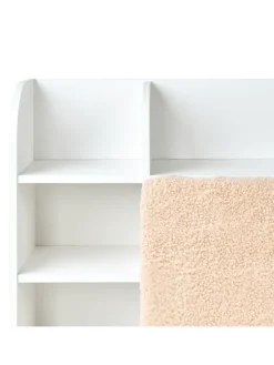 Doppelbett BIZOU in Weiß/Beige - (W) 168 x (H) 110 x (L) 227 cm