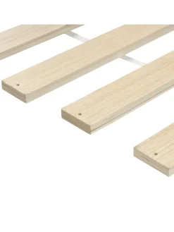 Doppelbett CLAIRAC in Braun - (W) 187 x (H) 100 x (L) 208 cm