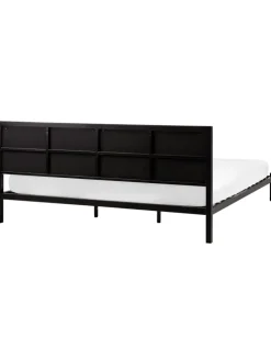Doppelbett CLAMART in Schwarz/Beige - (W) 187 x (H) 85 x (L) 210 cm