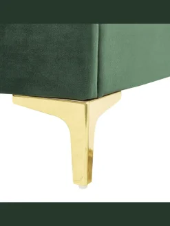 Doppelbett LIMOUX in Grün - (W) 167 x (H) 97 x (L) 213 cm