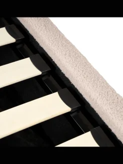 Doppelbett LORIENT in Beige - (W) 177 x (H) 112 x (L) 216 cm