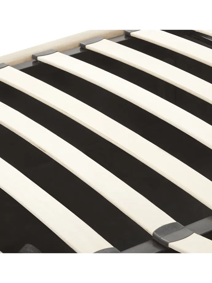 Doppelbett LUBBON in Beige/Silber - (W) 210 x (H) 144 x (L) 217 cm