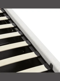 Doppelbett MONESTIER in Weiß - (W) 224 x (H) 115 x (L) 220 cm