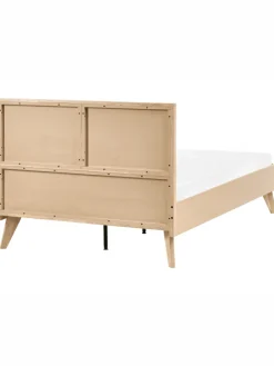 Doppelbett MONPAZIER in Braun - (W) 125 x (H) 99 x (L) 208 cm